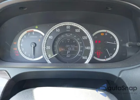 2016 Honda Accord Ex z USA, uszkodzony, nr VIN 1HGCR2F73GA078801